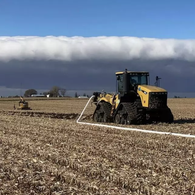 Tractor In Field